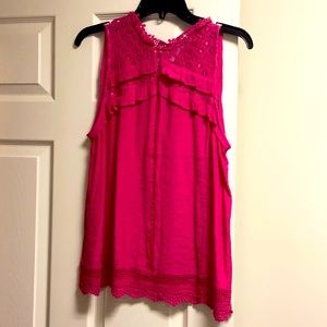 Entro Rayon Sleeveless Top High Neck ⛱